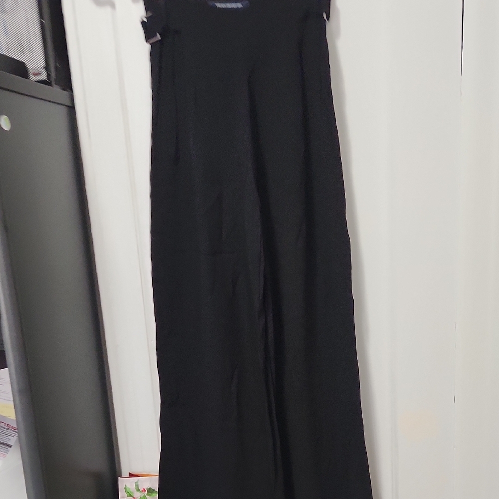 French Connection Classic Black Wide Leg Pants